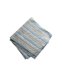 Mini Herringbone Handblocked Quilt